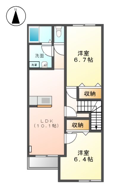 LE MIRAGE(レ ミラージ)の間取り