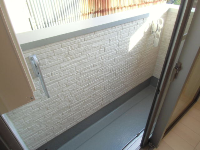 12/28 バルコニー