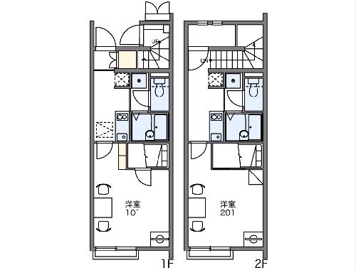 レオネクストパーシモンの間取り