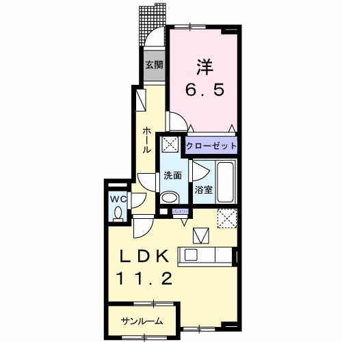 K-ヒルサイドの間取り
