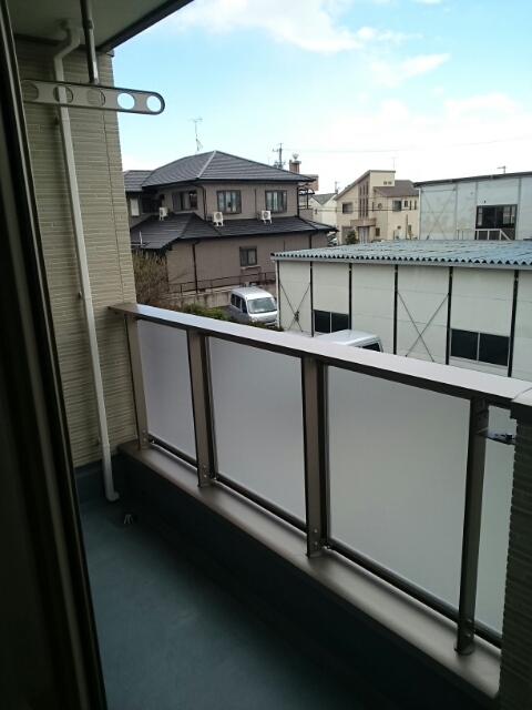 12/24 バルコニー