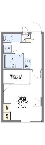レオパレス灯の間取り