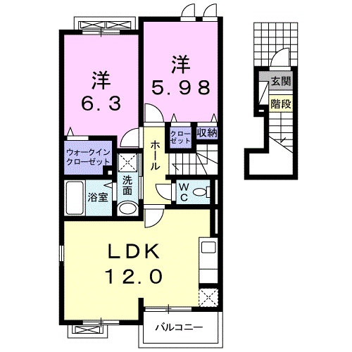 ライグッドⅣの間取り
