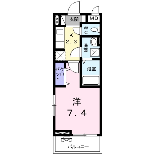 サウス スクエアの間取り