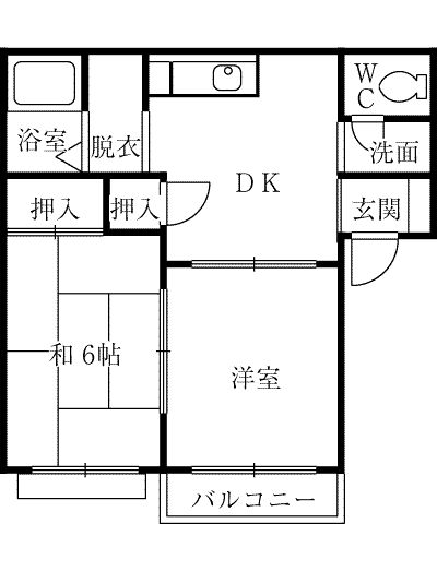 マリッチYS Cの間取り