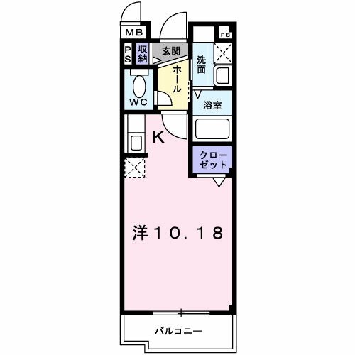エアリーイーストの間取り