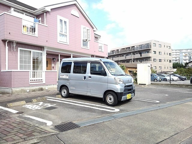 2/8 駐車場