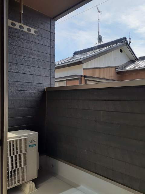 12/24 バルコニー