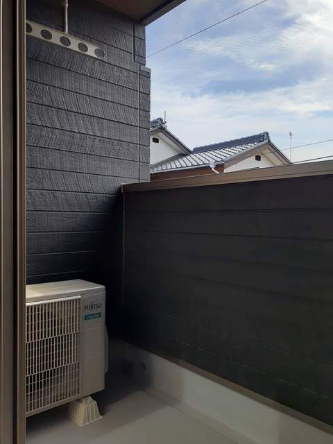 12/24 バルコニー