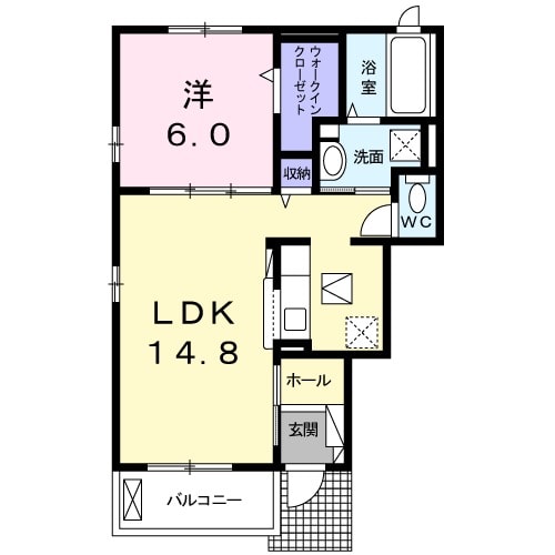アールグレイ エルの間取り