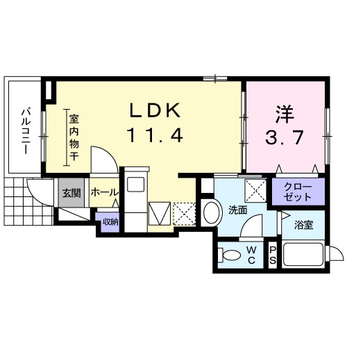 ラピスの間取り