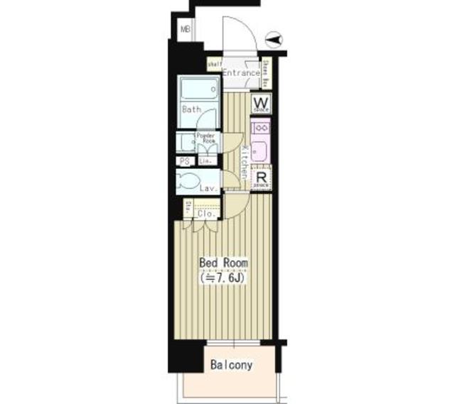 リビオ三鷹ステーションレジデンスの間取り