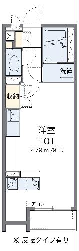 ミランダアンネイハイムの間取り