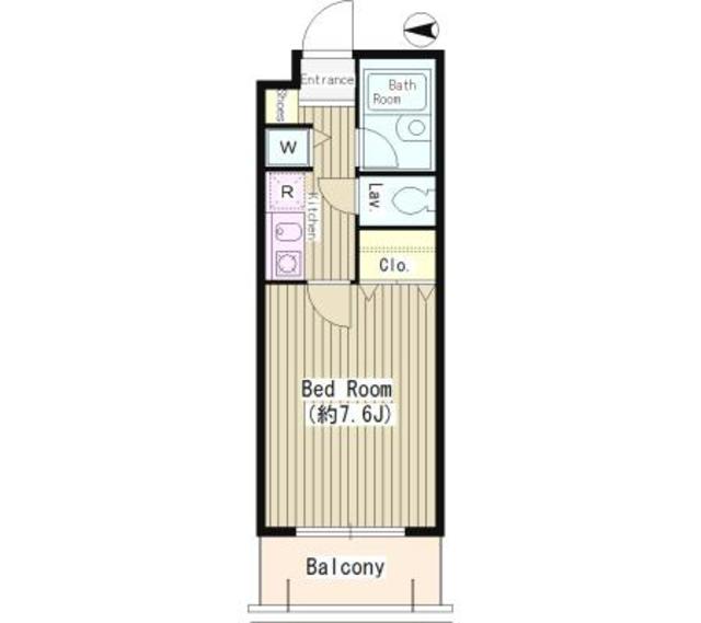 イル・マーレ東の間取り