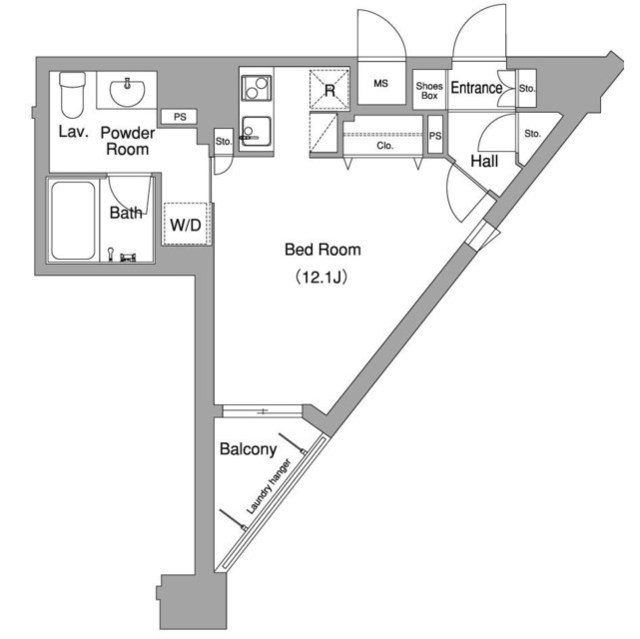 コンフォリア下北沢の間取り