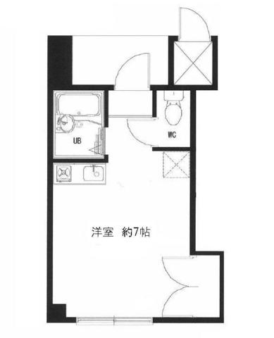 Cornusハイツの間取り
