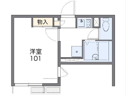 レオネクスト川端Ⅲの間取り