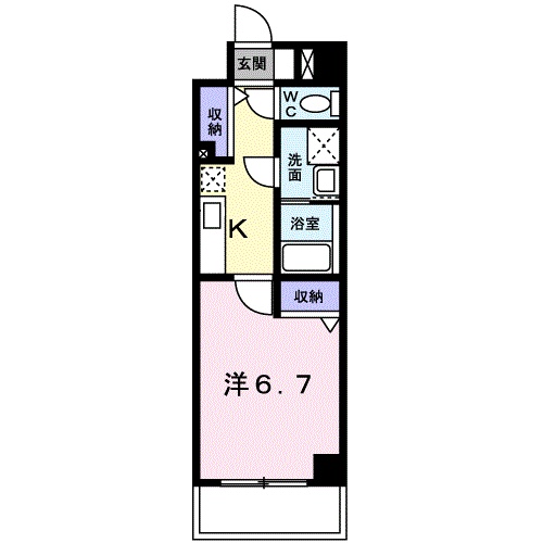グランツ モーデの間取り