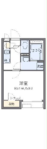 クレイノＬｕｍｉｎｏｕｓの間取り