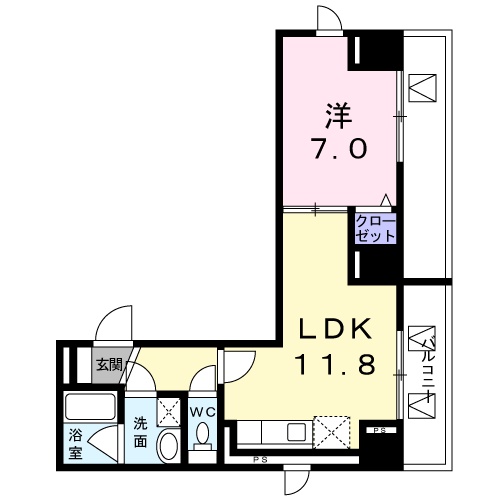 ヴェルエ青葉台の間取り