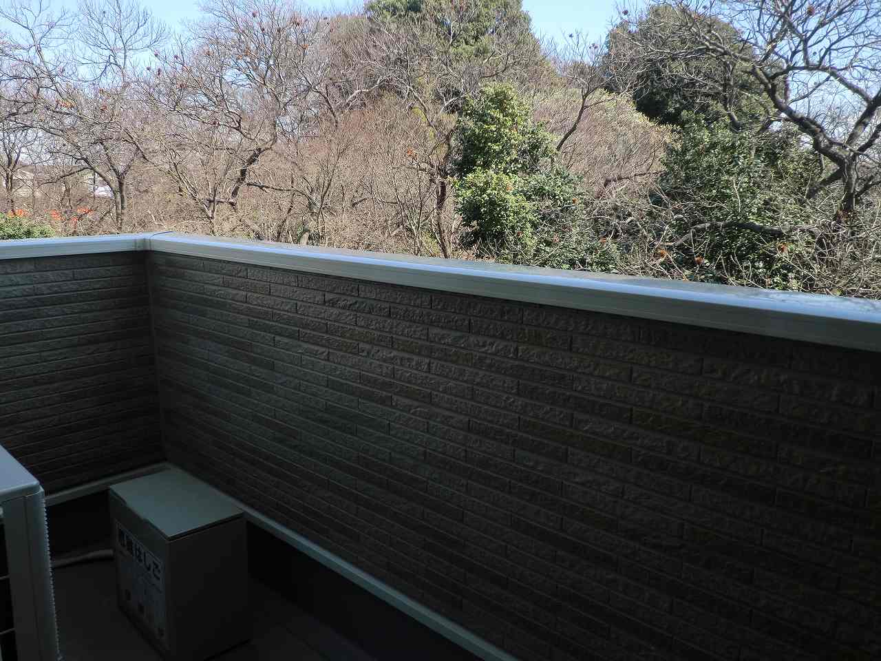 12/20 バルコニー