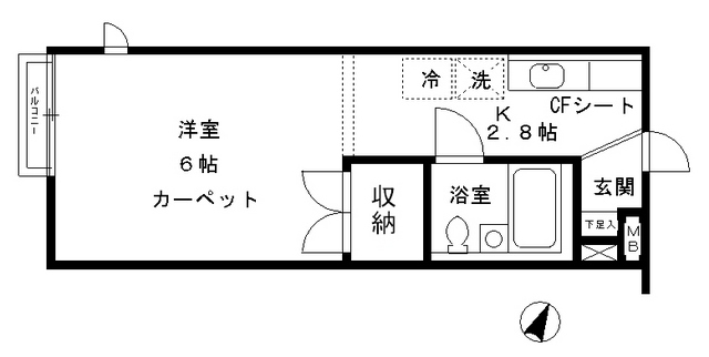 パークヴィラの間取り