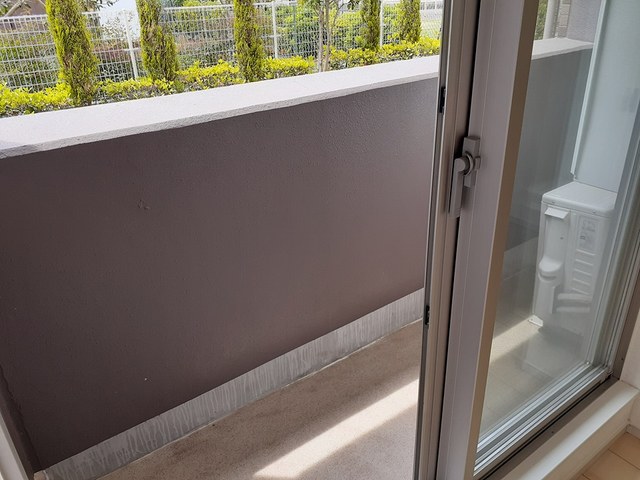 12/24 バルコニー