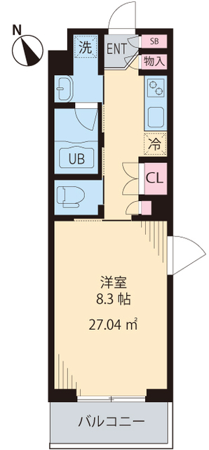 Nコート久我山の間取り