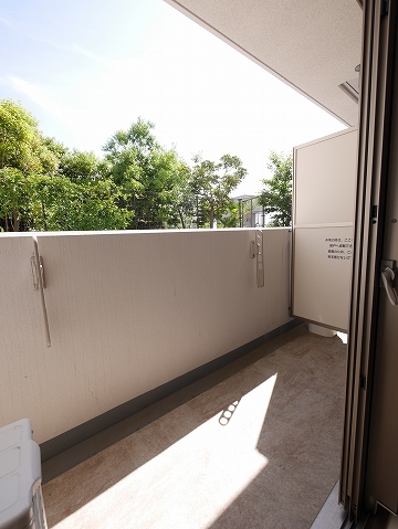 12/25 バルコニー