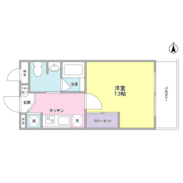 PRINCE久我山の間取り