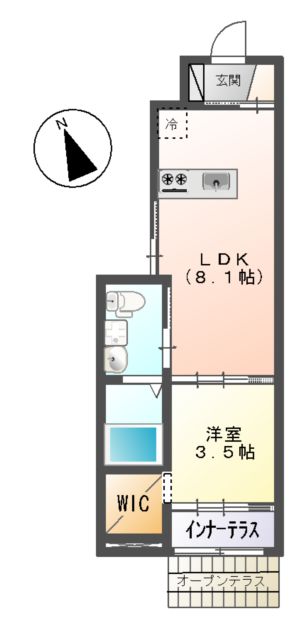 ケイ・フォレストの間取り