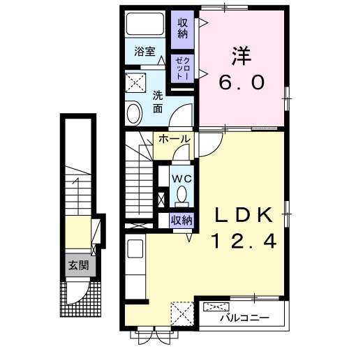 フェリシオⅡの間取り