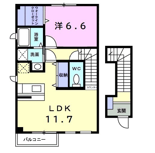 グラン ポワールの間取り