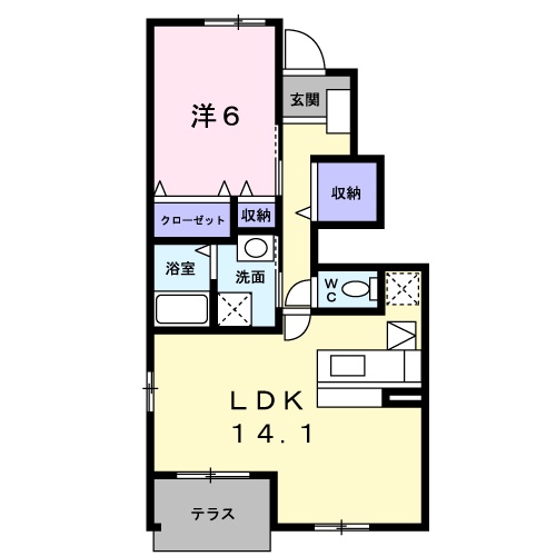 ヴィラ・シャルマンの間取り