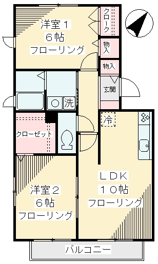 ラ・グランシューズの間取り