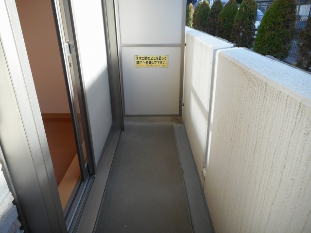 12/24 バルコニー