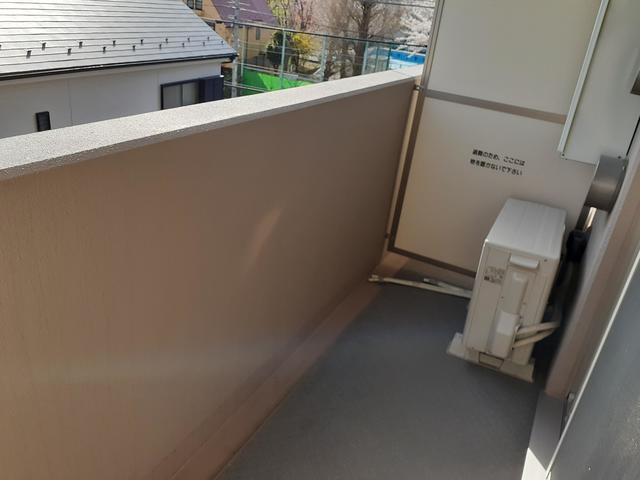 12/24 バルコニー