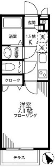 アンソレイユ.yの間取り