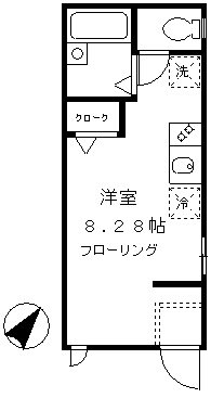 中目黒1丁目住宅の間取り