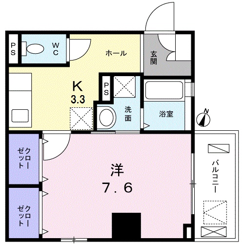 七富ビルの間取り