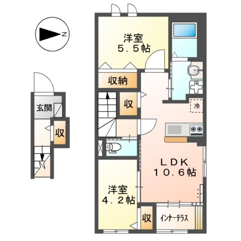 カメリアコートの間取り