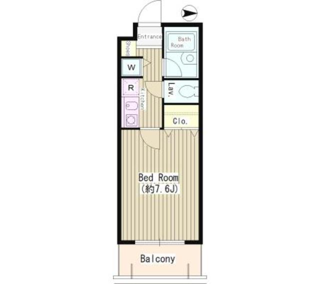 イル・マーレ東の間取り