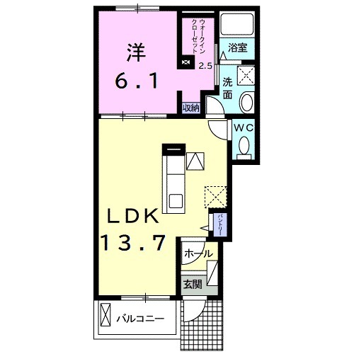リヴィエール2の間取り