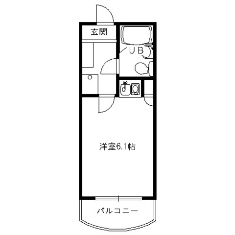 吉祥寺フラットの間取り