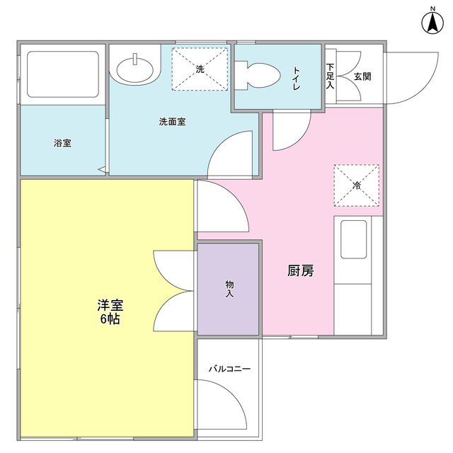 フェリース桜新町の間取り