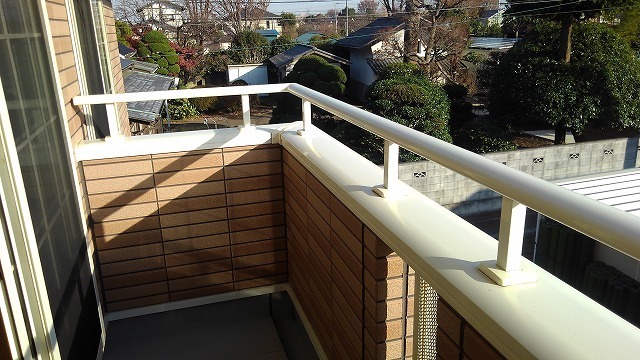 12/23 バルコニー