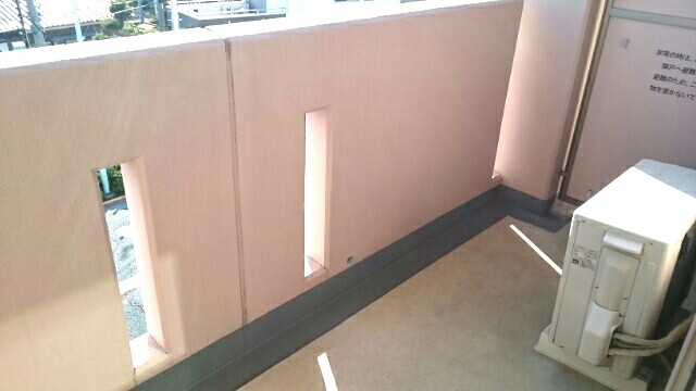 11/22 バルコニー