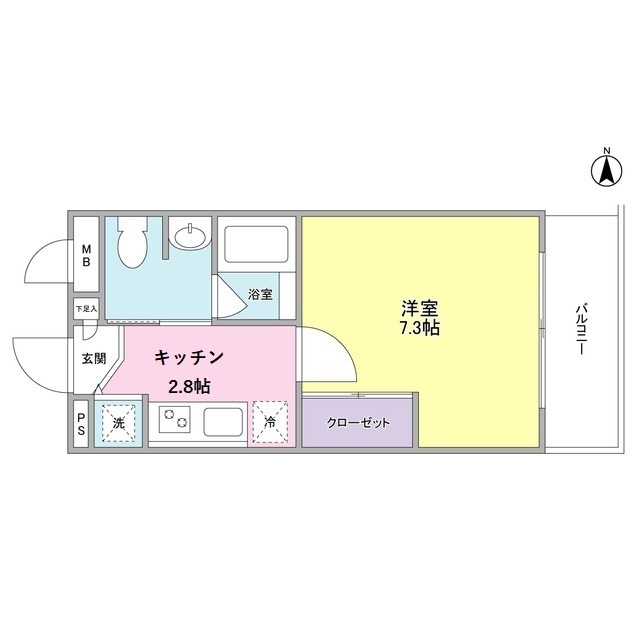 ＰＲＩＮＣＥ久我山の間取り