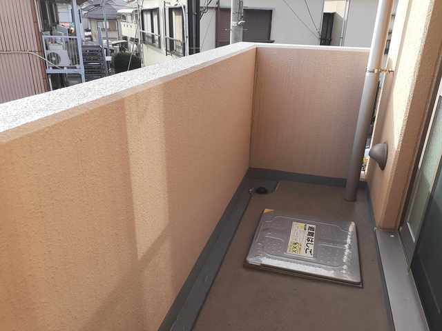 12/24 バルコニー