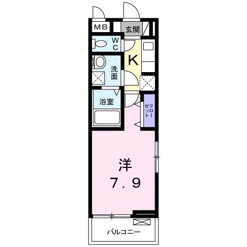 Arc Blissの間取り